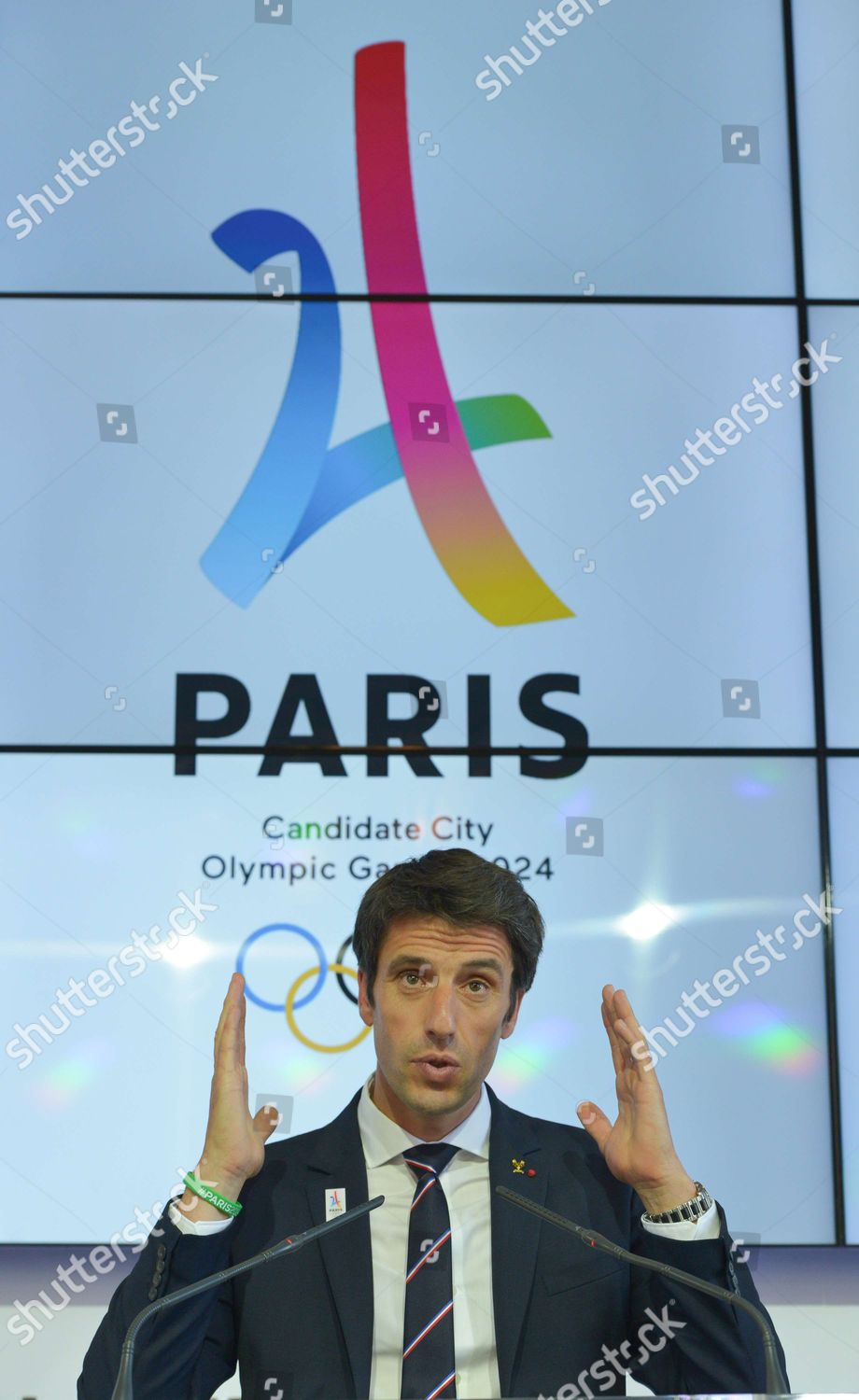 Tony Estanguet Co President Paris 2024 Editorial Stock Photo - Stock ...