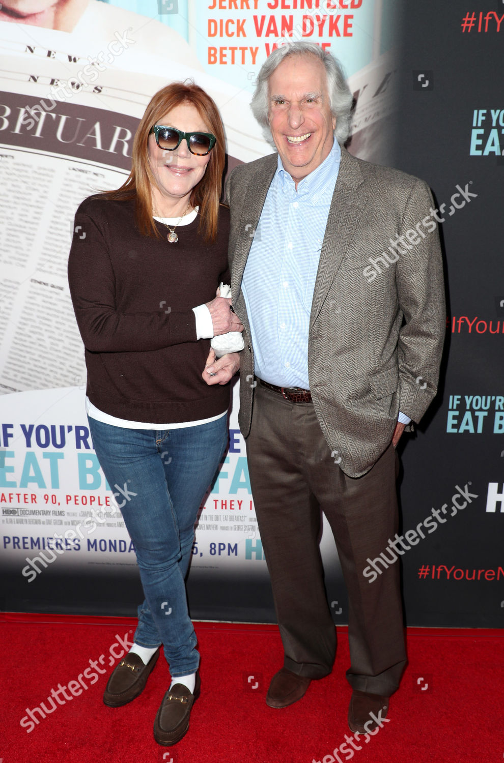 Henry Winkler Stacey Weitzman Editorial Stock Photo - Stock Image