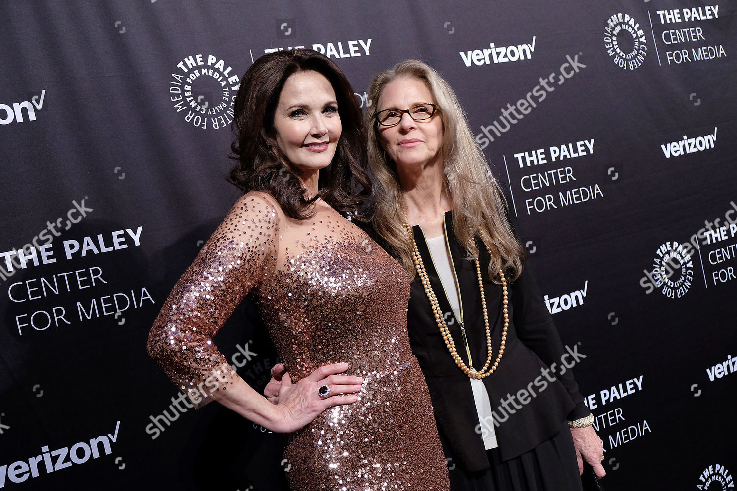 Lynda Carter Lindsay Wagner Editorial Stock Photo Stock Image