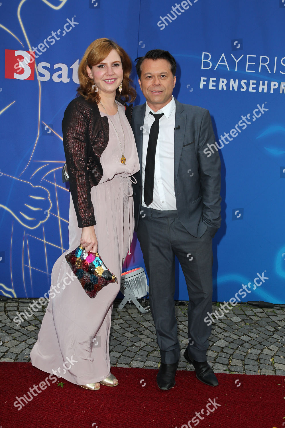 Markus Kavka Mit Freundin Babette Conrady Redaktionelles Stockfoto Stockbild Shutterstock