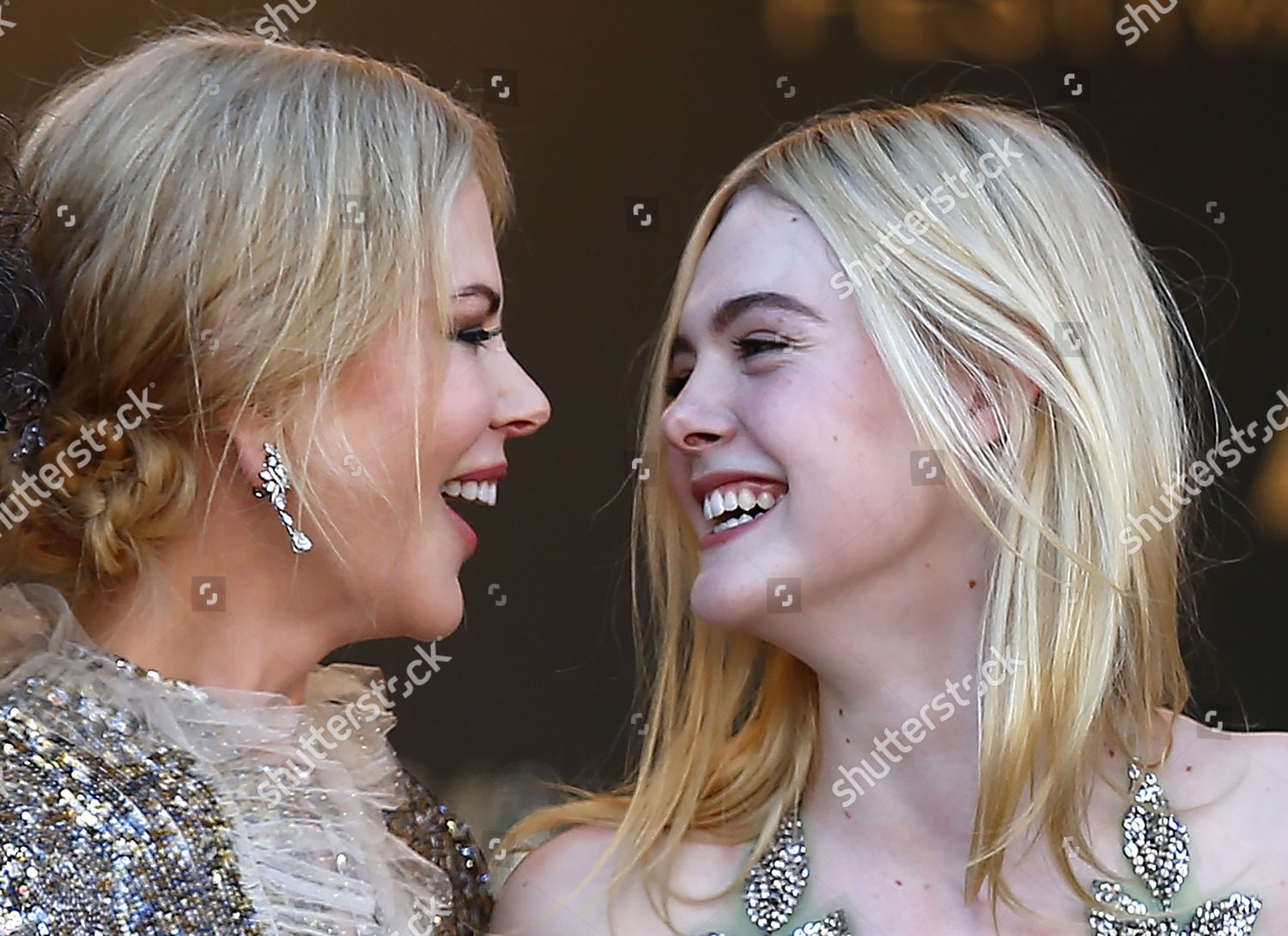 Nicole Kidman Elle Fanning Editorial Stock Photo - Stock Image