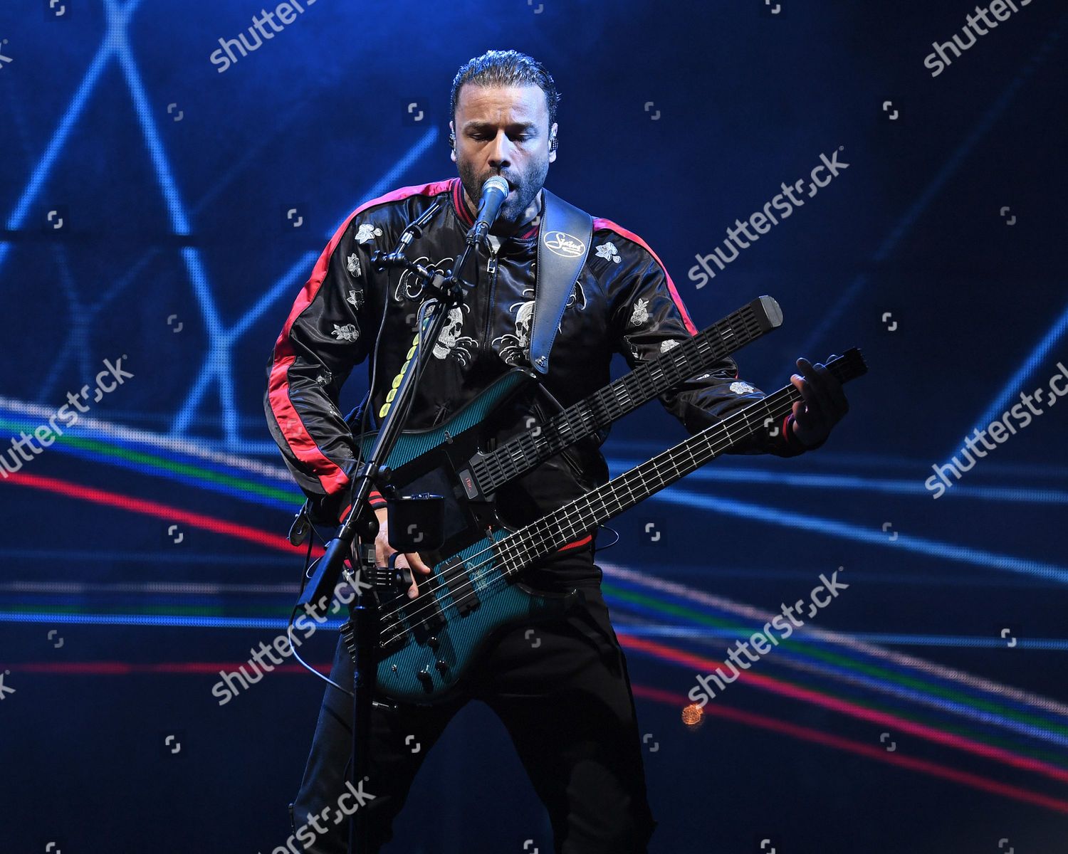 Muse Chris Wolstenholme Editorial Stock Photo Stock Image Shutterstock