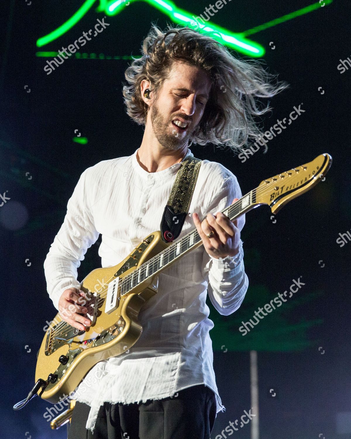 Imagine Dragons Wayne Sermon Editorial Stock Photo - Stock Image