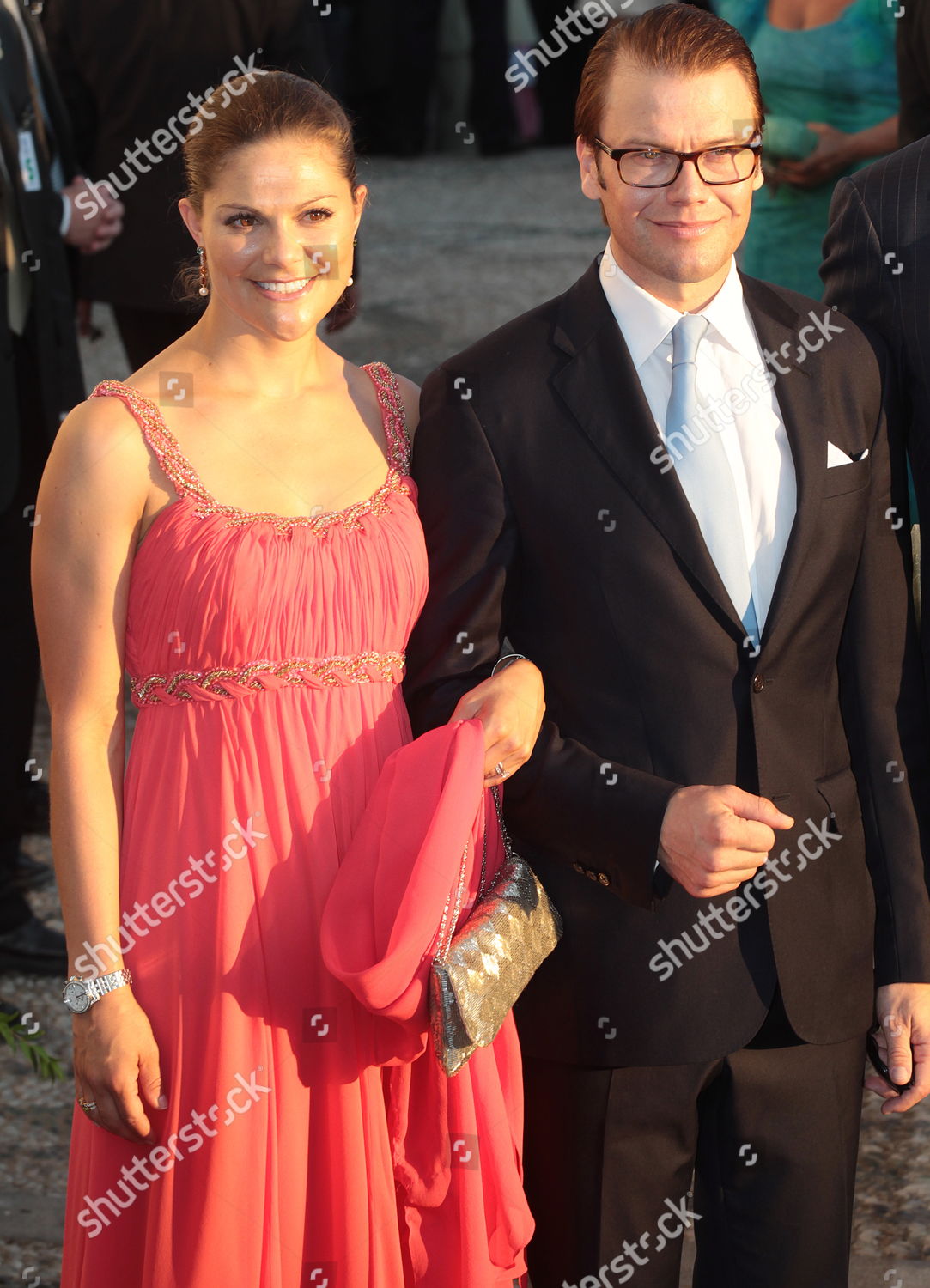 lr Crown Princess Victoria Sweden Husband Prince Editorial Stock ...