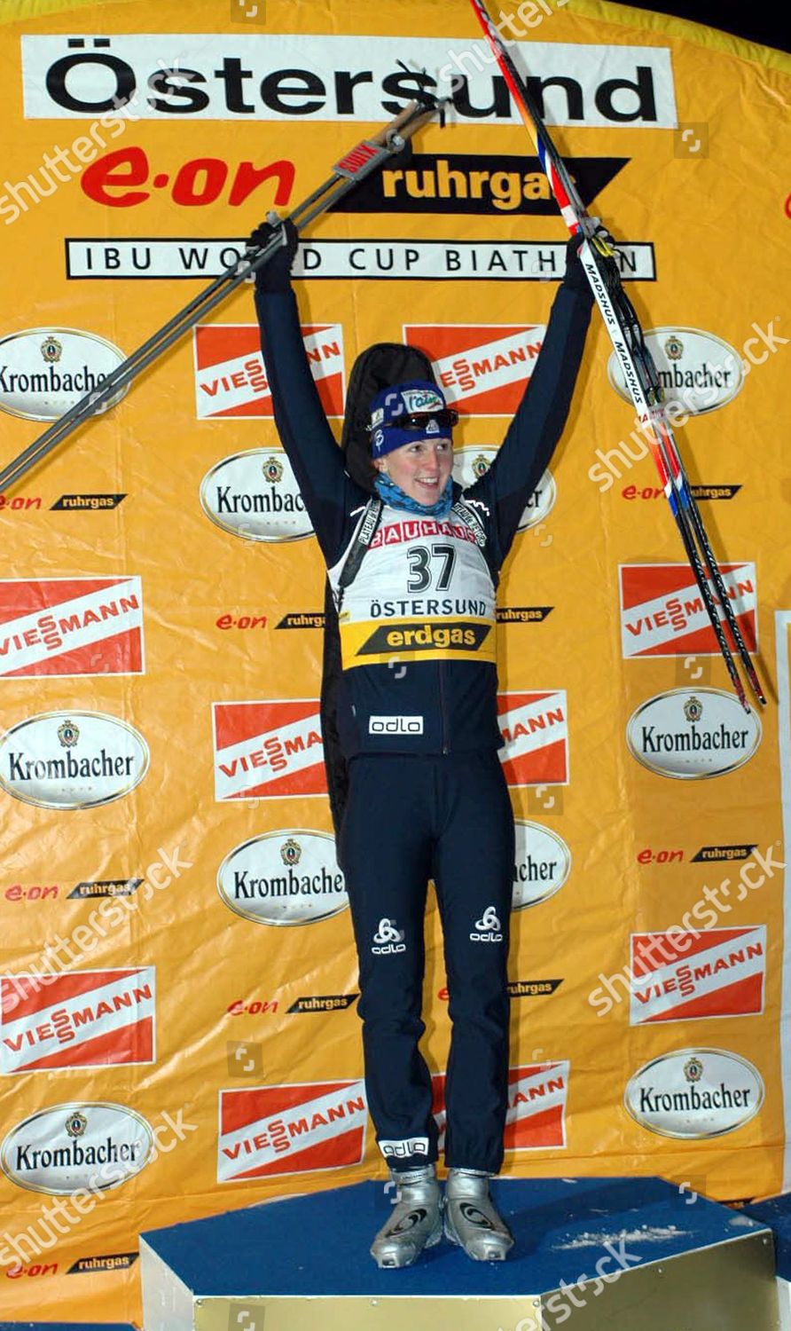 French Sandrine Bailly Celebrates On Podium Editorial Stock Photo