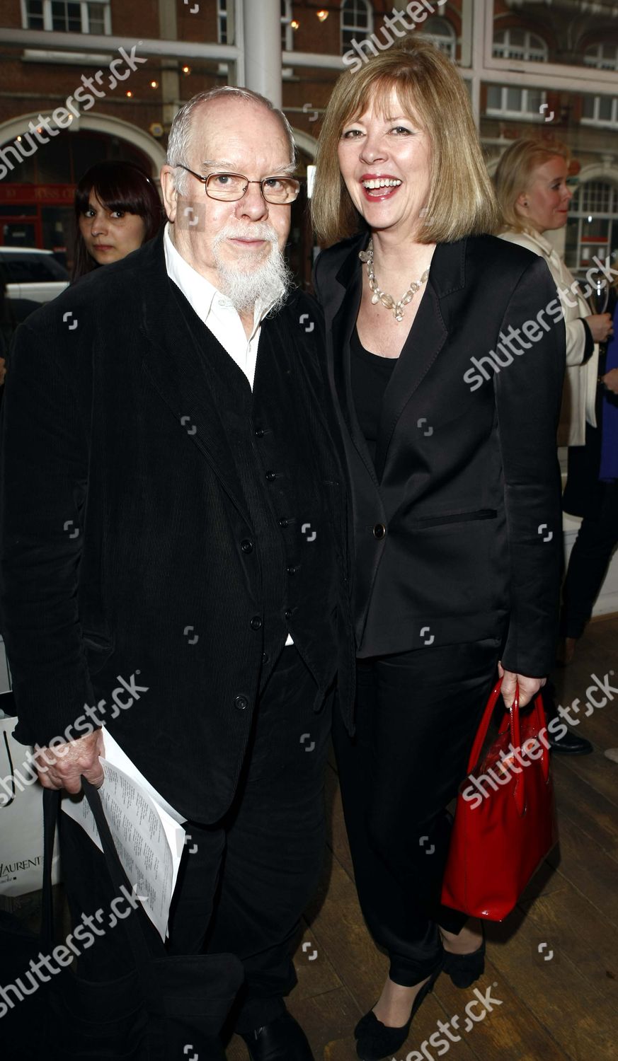 Sir Peter Blake Wife Chrissy Editorial Stock Photo - Stock Image ...