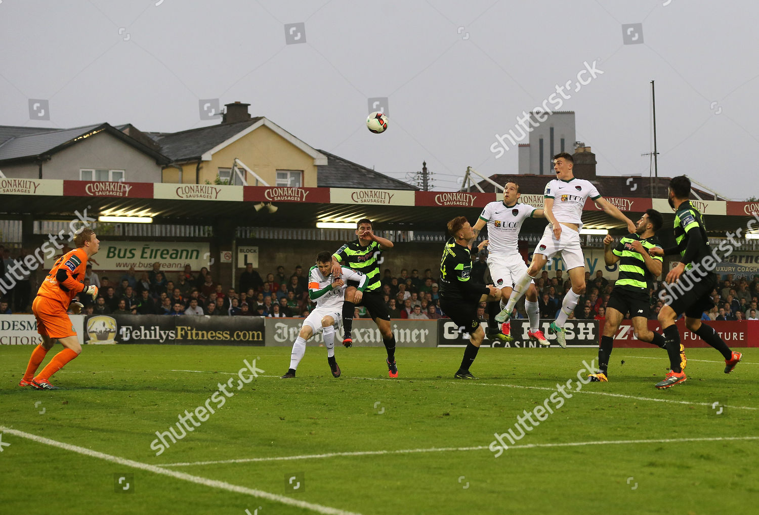 Cork City Vs Shamrock Rovers Cork Editorial Stock Photo Stock Image
