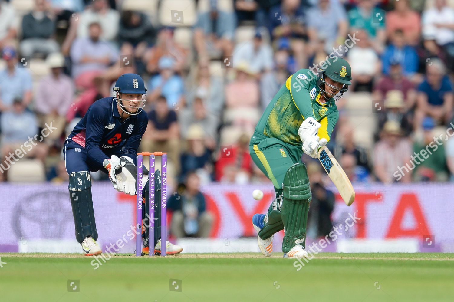 Quinton De Kock South Africa Batting Editorial Stock Photo - Stock ...