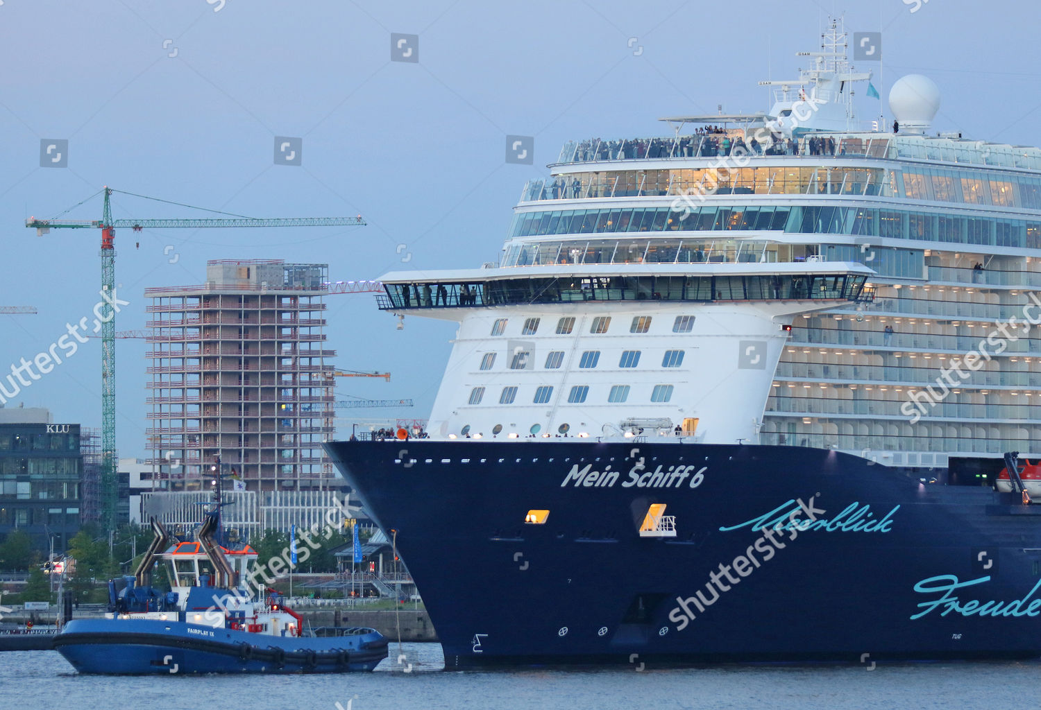 New Cruise Liner Mein Schiff 6 Tui Editorial Stock Photo