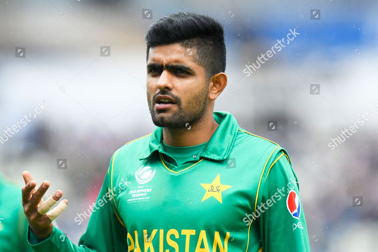 Babar Azam Pakistan During Icc Champions Editorial Stock Photo Stock