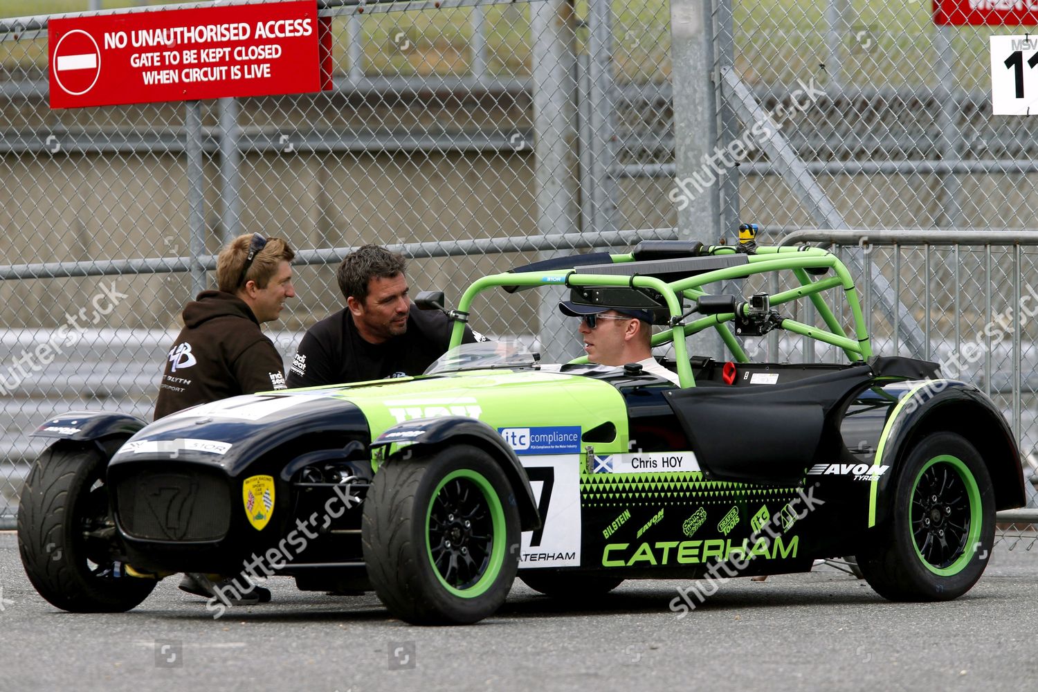 Sir Chris Hoy Races Caterham 310r Brands Editorial Stock Photo Stock Image Shutterstock