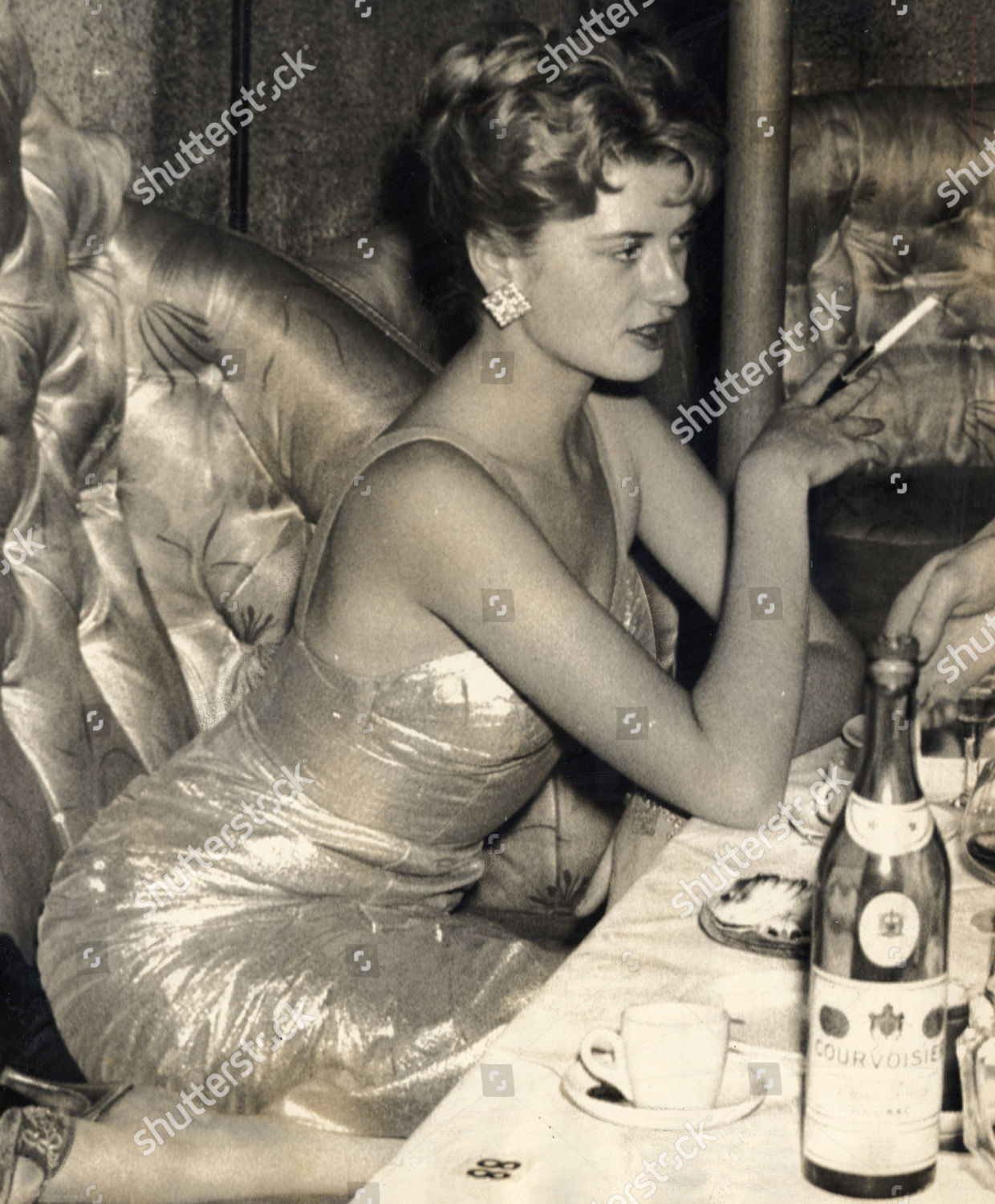 Beverley Aadland Beverley Adland She Last Foto Stok Editorial Gambar