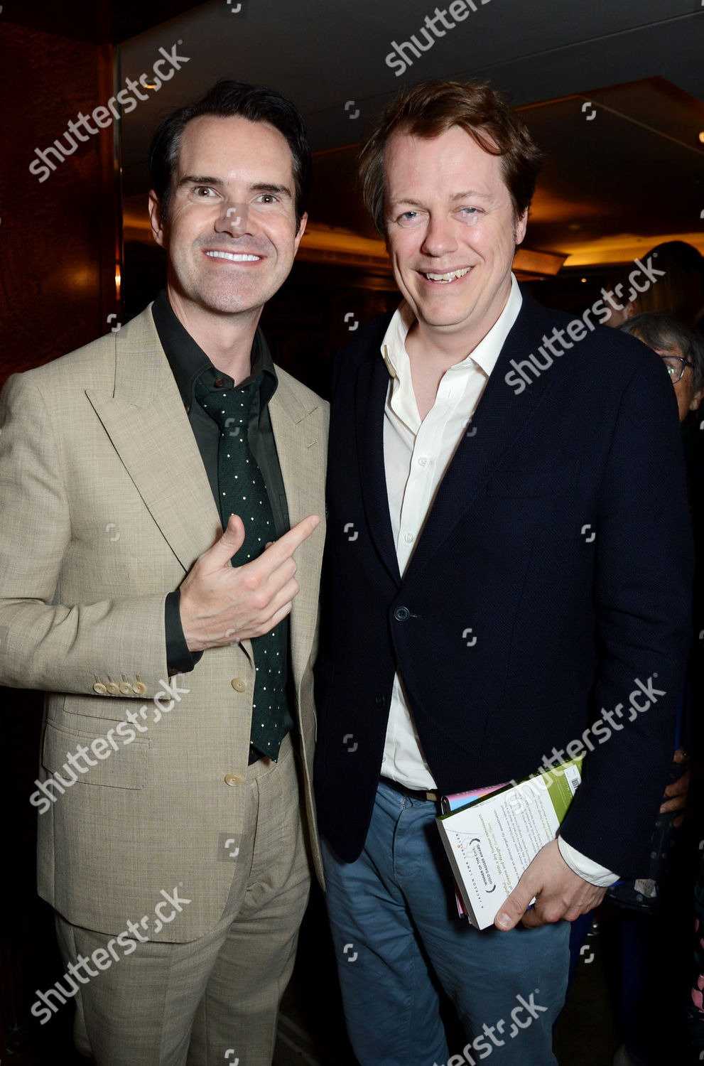 Jimmy Carr Tom Parker Bowles Editorial Stock Photo Stock Image