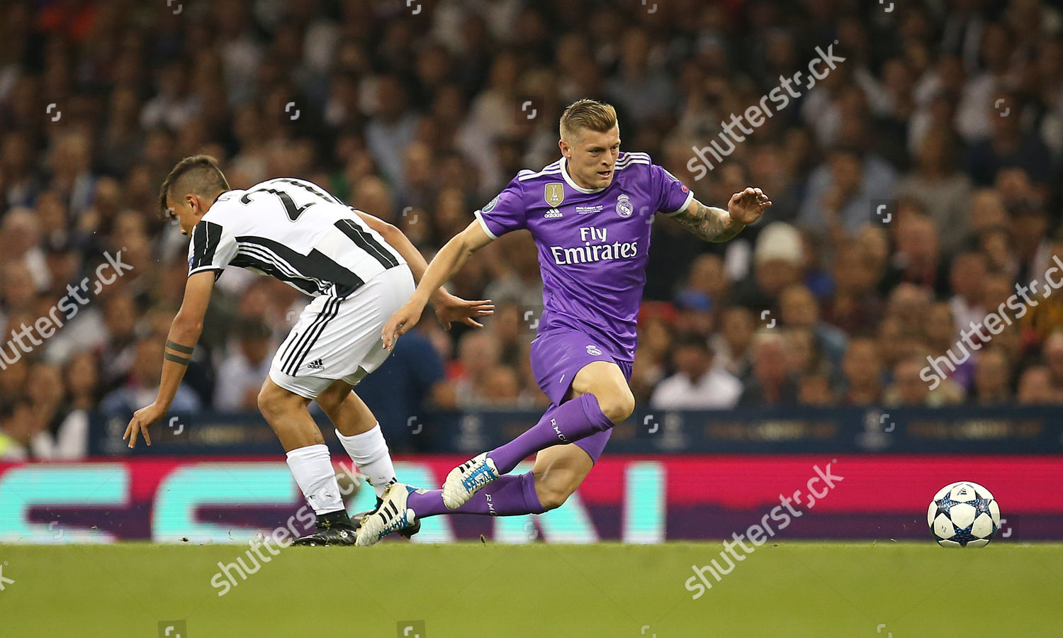 Paulo Dybala Toni Kroos Editorial Stock Photo Stock Image