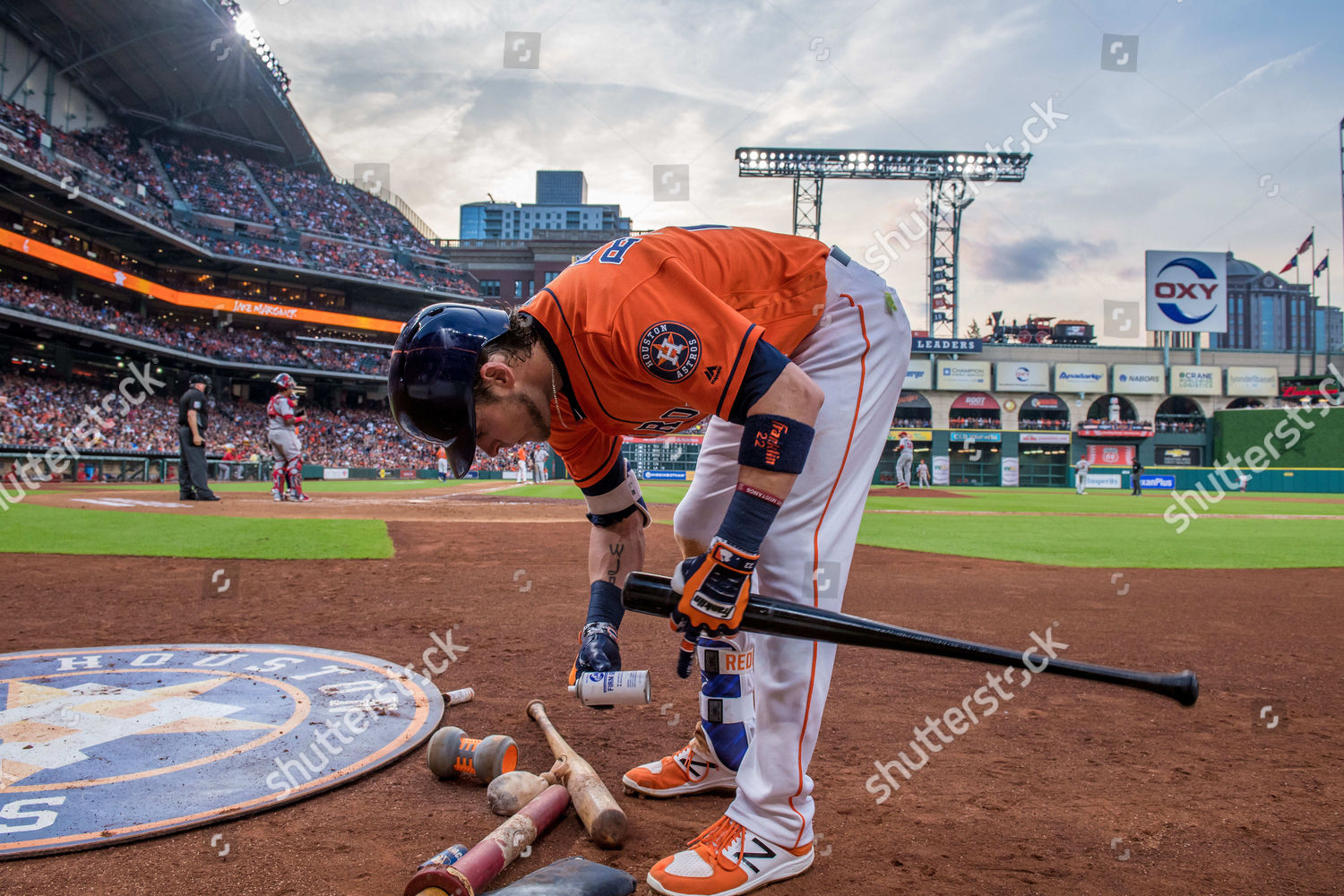 View Minute Maid Park Roof Open Editorial Stock Photo - Stock