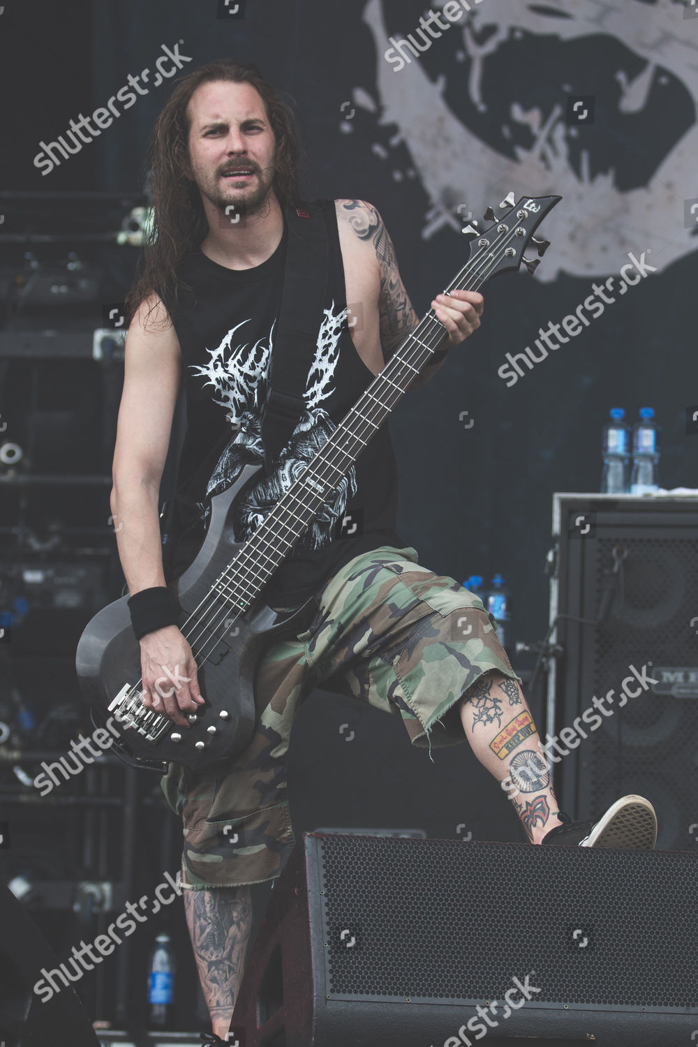 Suicide Silence Chris Garza Editorial Stock Photo - Stock Image ...