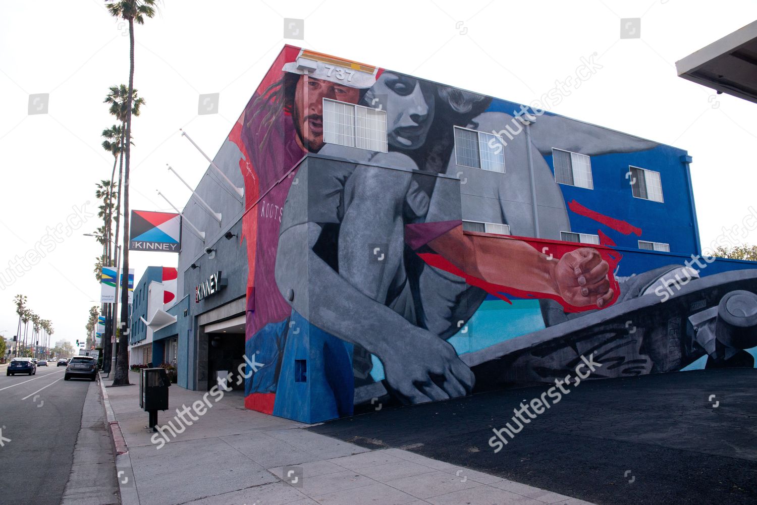 Robert Vargas Mural Abbott Kinney Editorial Stock Photo - Stock Image ...