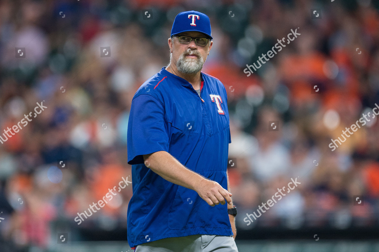 Texas Rangers Pitching Coach Doug Brocail Editorial Stock Photo Stock