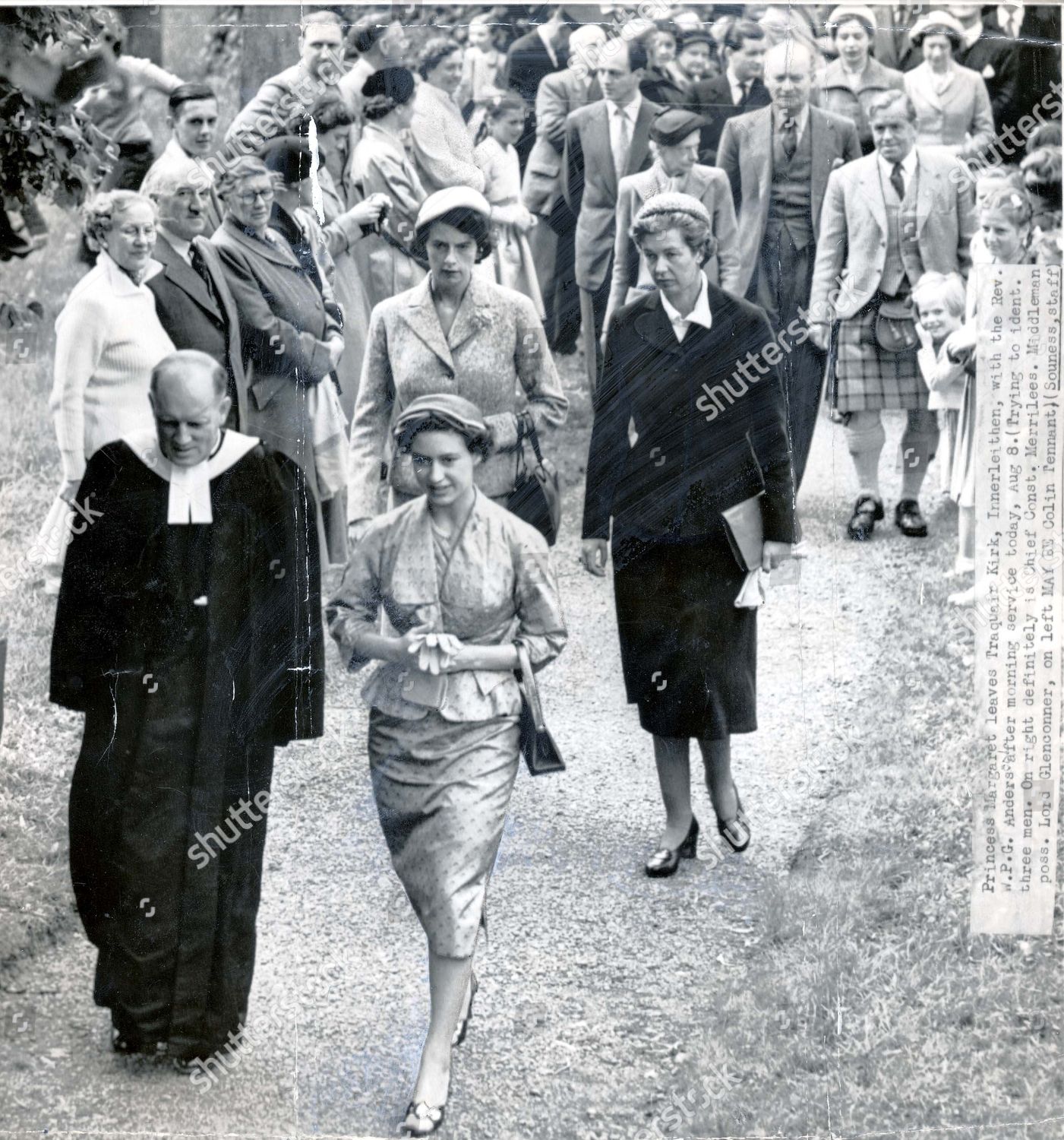 Princess Margaret 18th August 1954 Princess Editorial Stock Photo ...