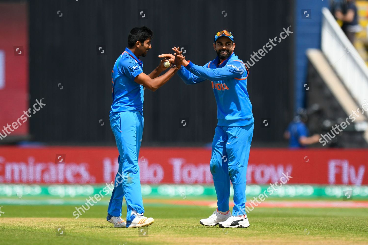 Wicket Jasprit Bumrah India Celebrates Catching Editorial Stock Photo ...