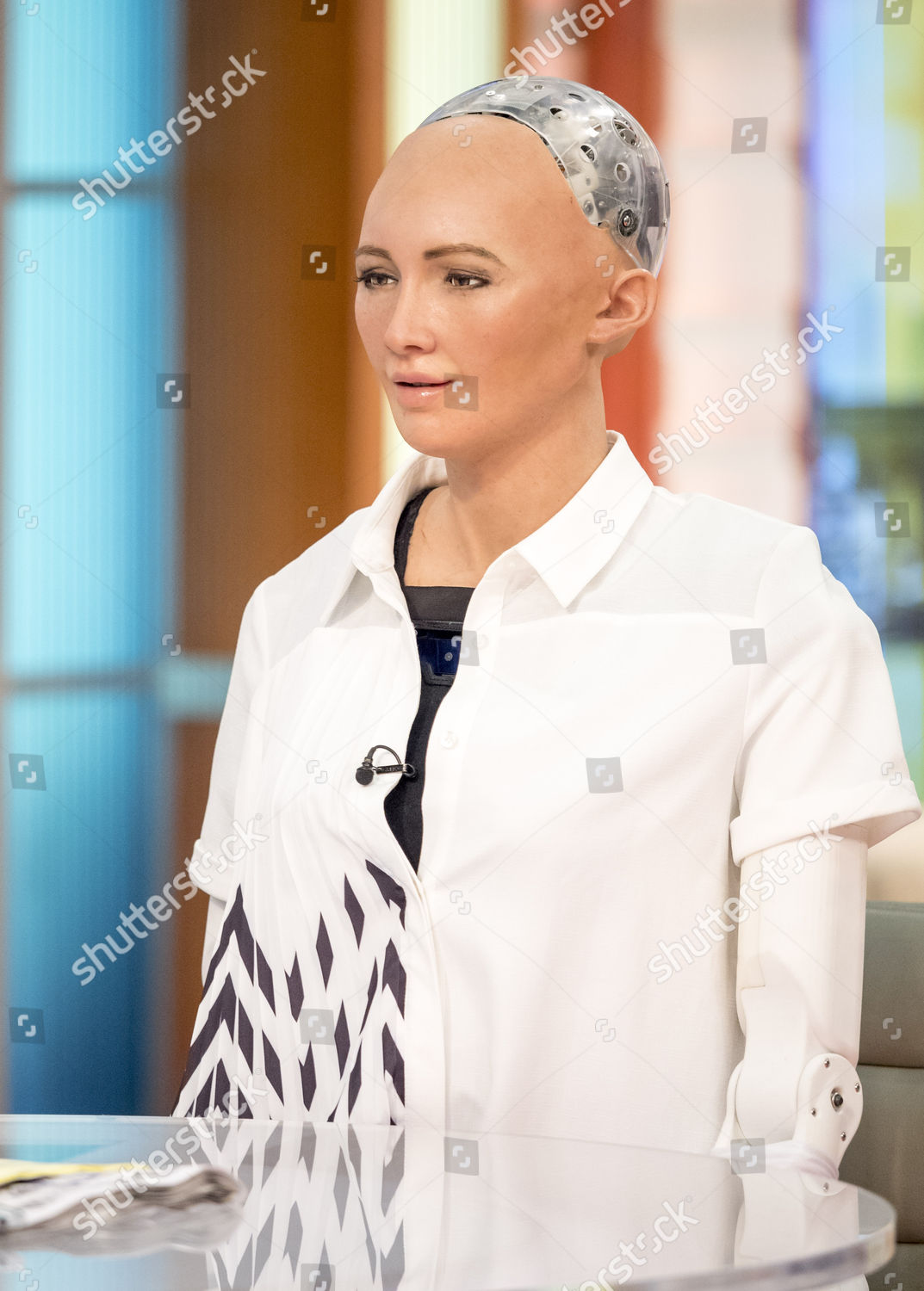 robot on good morning britain