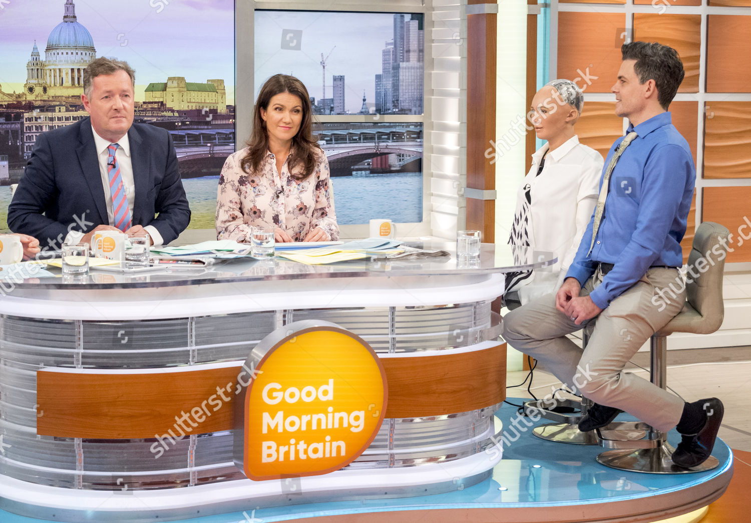 robot on good morning britain