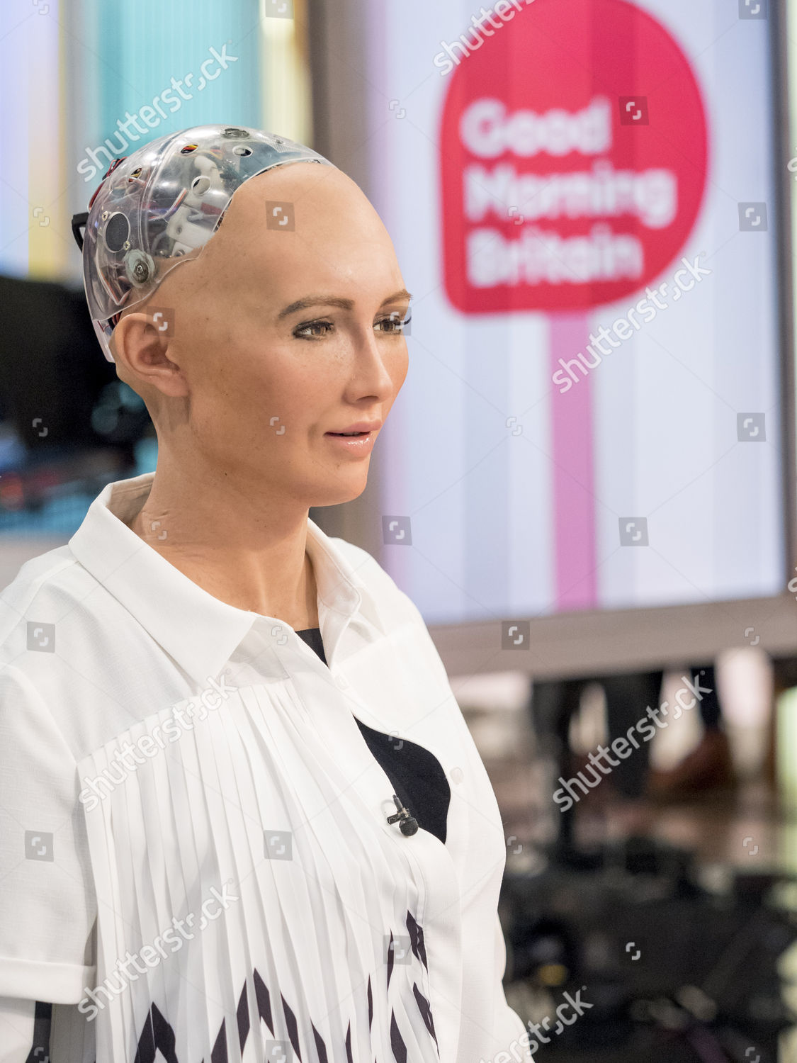 robot on good morning britain