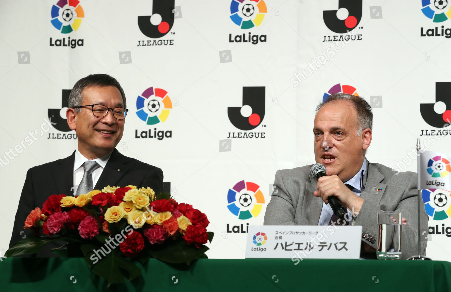 Spanish Professional Football League Laliga President Javier Editorial Stock Photo Stock Image Shutterstock