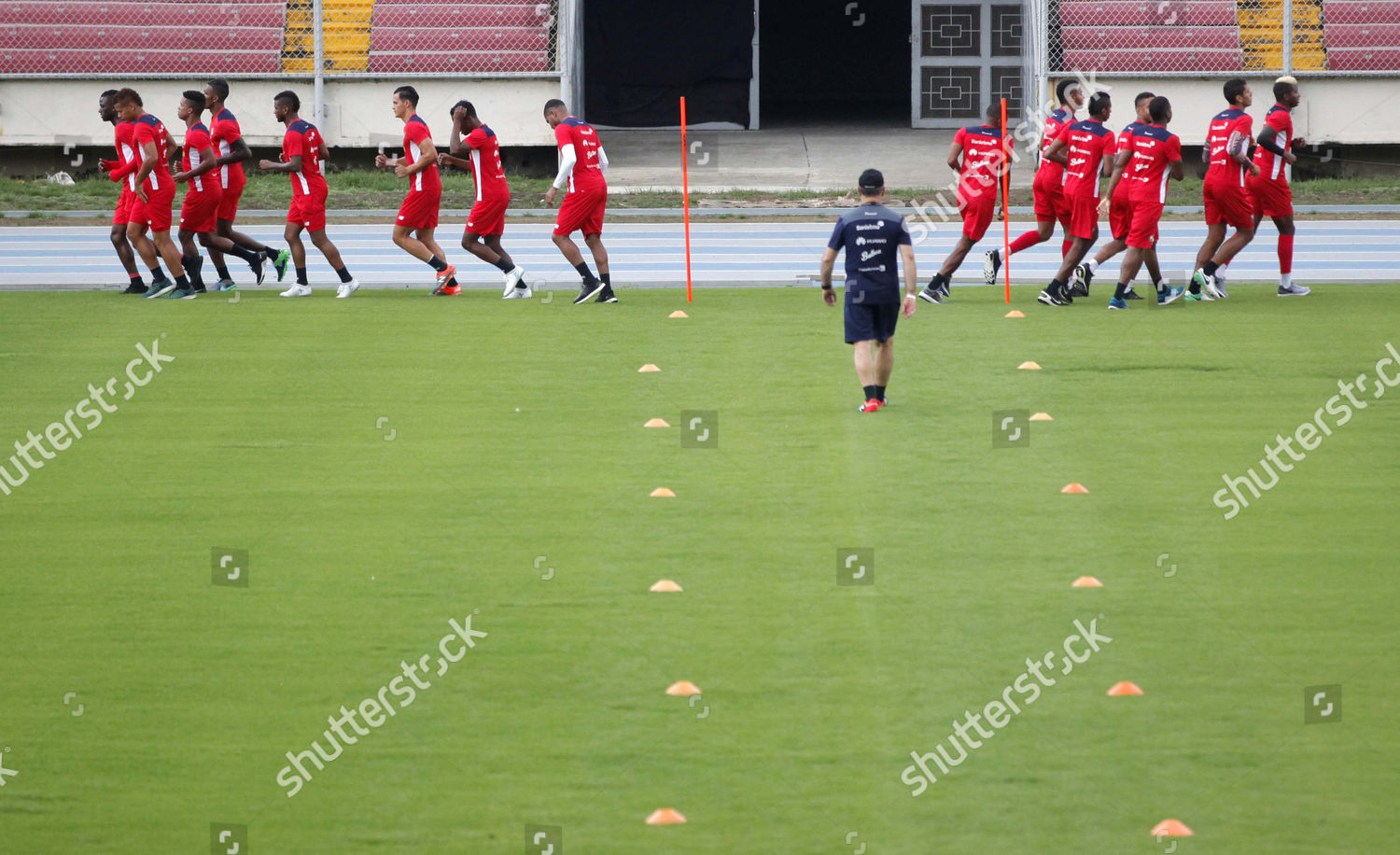 Panama National Football Team Players Take Editorial Stock Photo ...