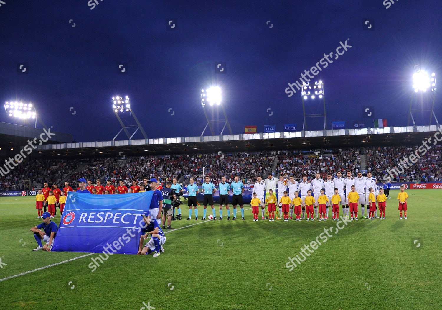 Teams During Their National Anthems Editorial Stock Photo - Stock Image ...