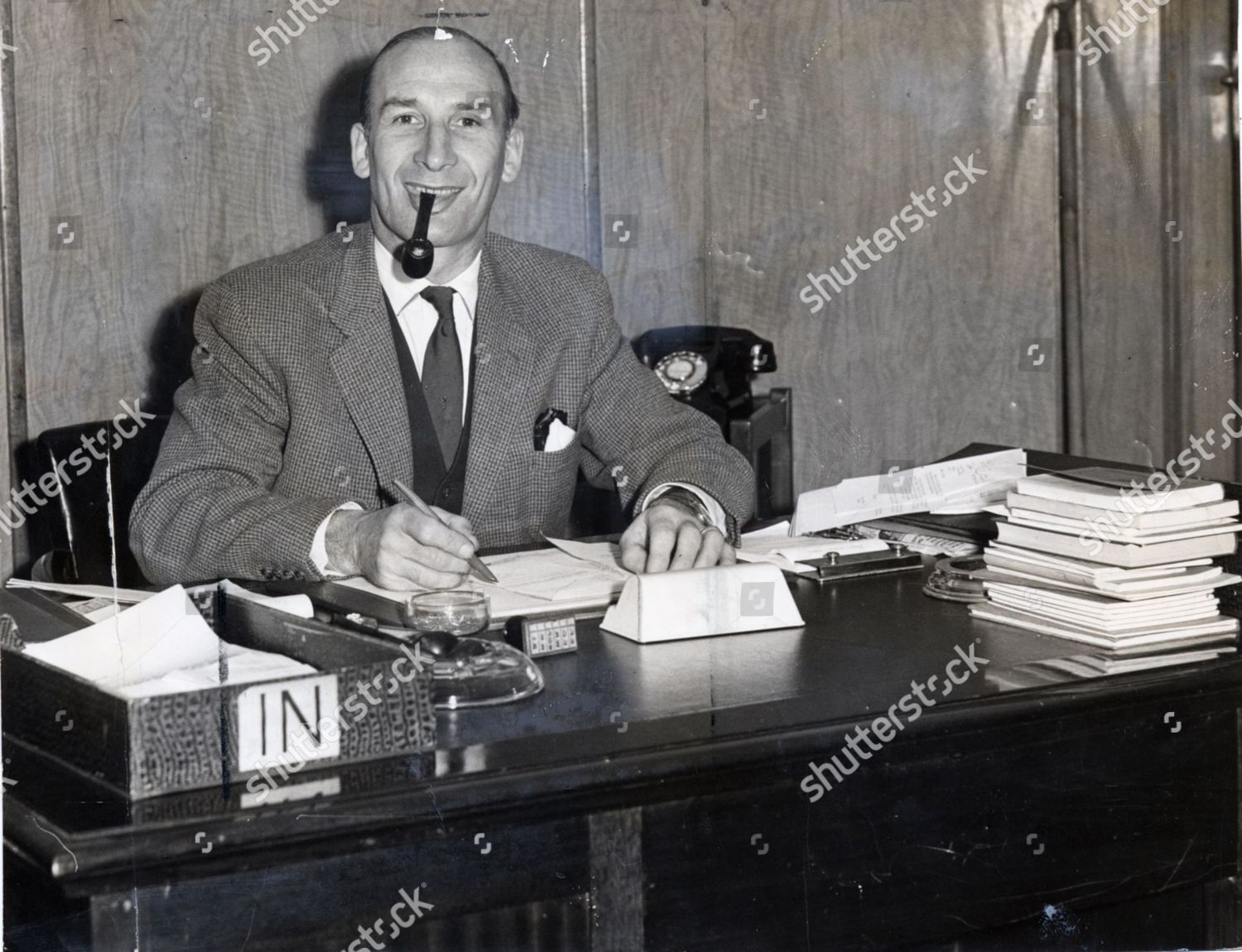 Ted Fenton Died July 1992 Former Editorial Stock Photo Stock Image