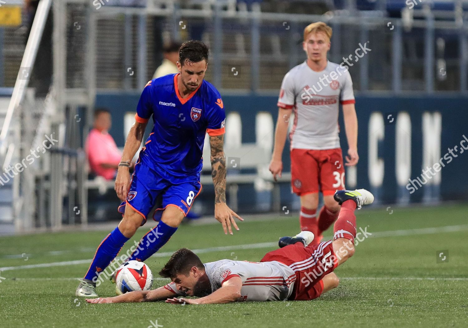 Miami Fc Forward Vincenzo Rennella 8 Editorial Stock Photo Stock