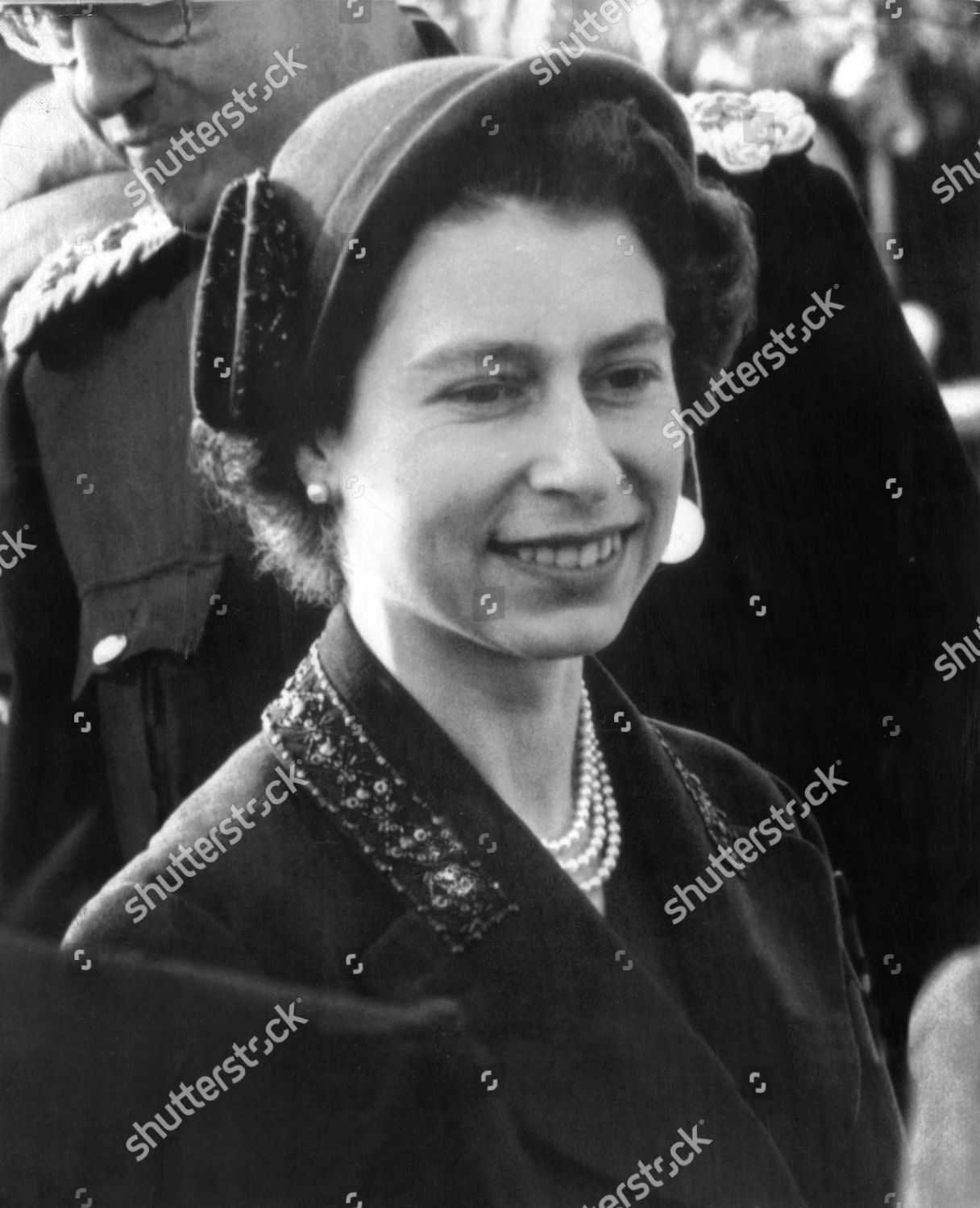 Queen Elizabeth Ii 1954 She Wore Editorial Stock Photo - Stock Image ...