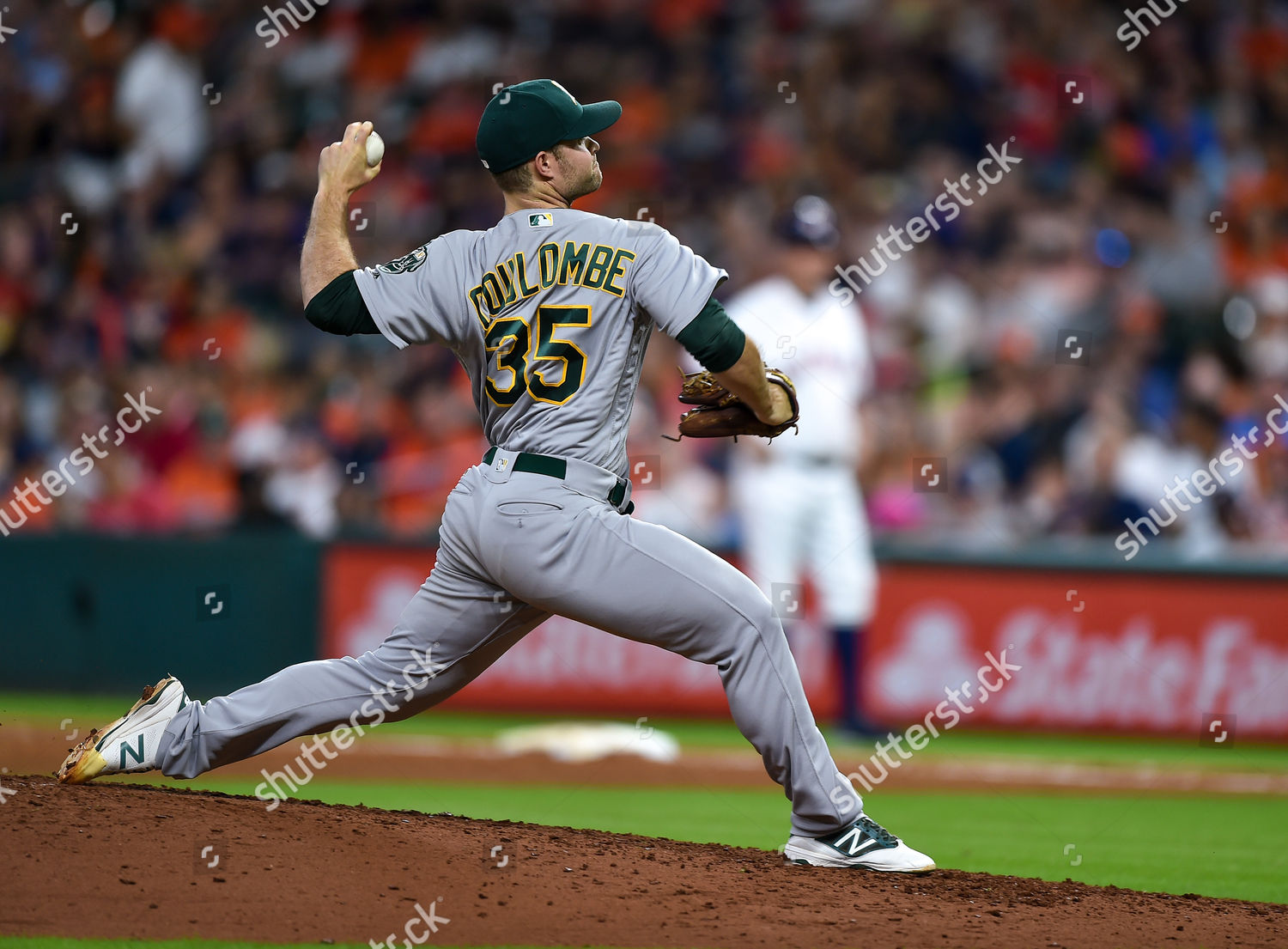 Oakland Athletics Relief Pitcher Daniel Coulombe Editorial Stock Photo ...