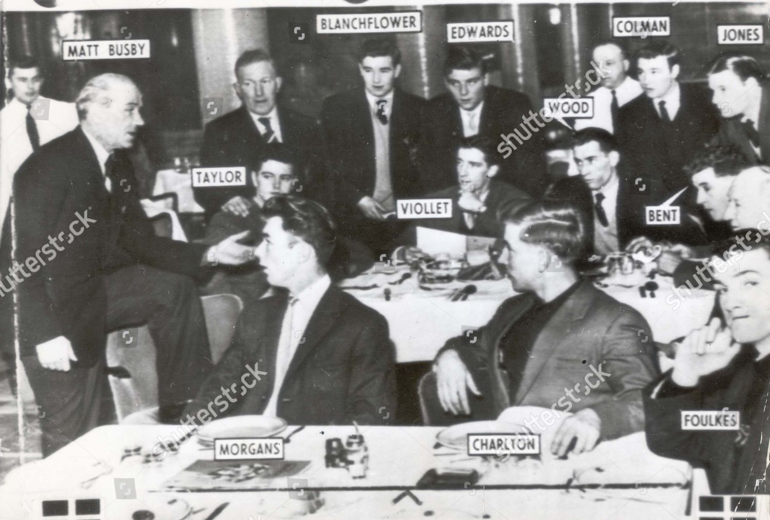 Sir Matt Busby 19091994 Briefs His Manchester Editorial Stock Photo Stock Image Shutterstock