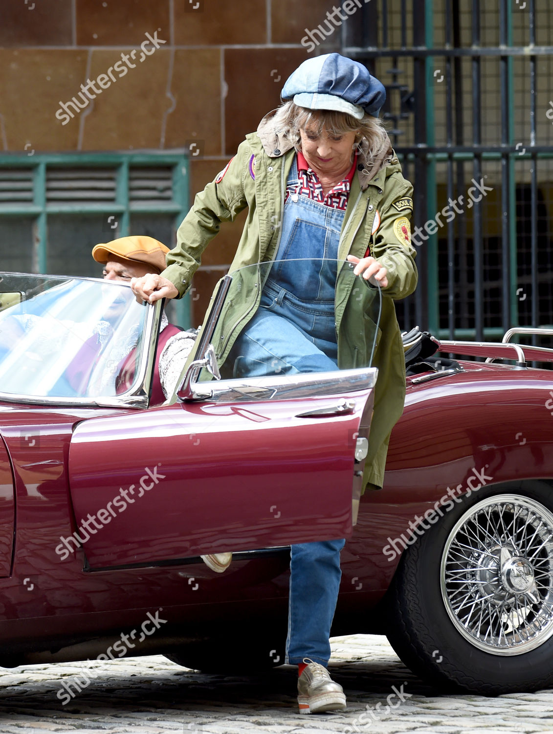 Sue Johnston Pictured Filming Bbc 1 Editorial Stock Photo Stock Image