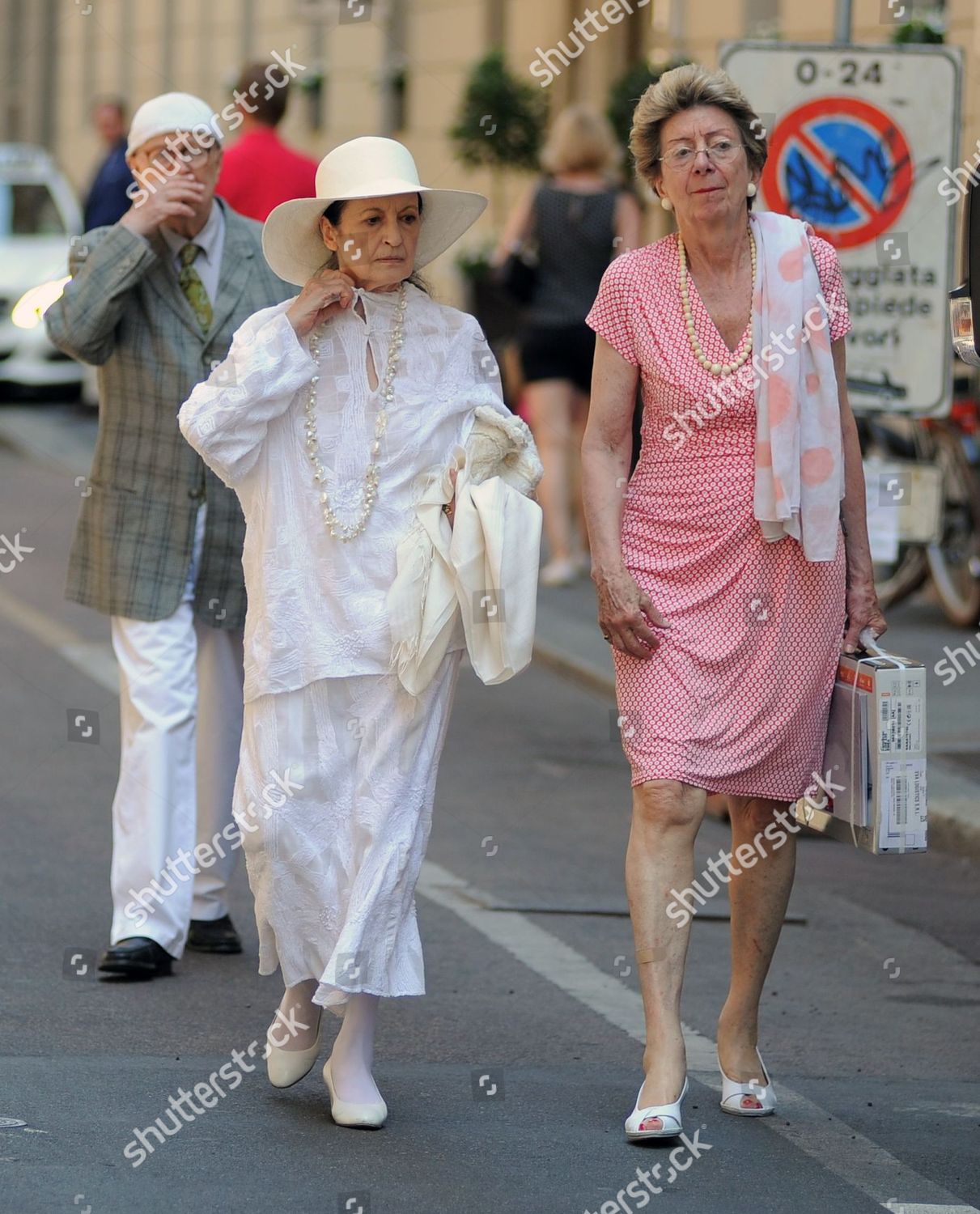 Carla Fracci Beppe Menegatti Stroll Downtown Editorial Stock Photo Stock Image Shutterstock