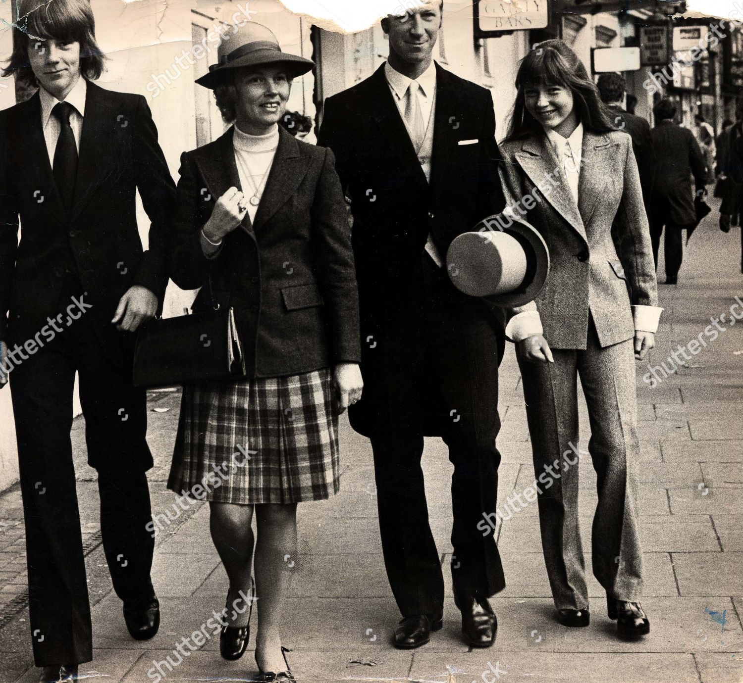 Jack Charlton His Wife Pat Charlton Children Editorial Stock Photo Stock Image Shutterstock