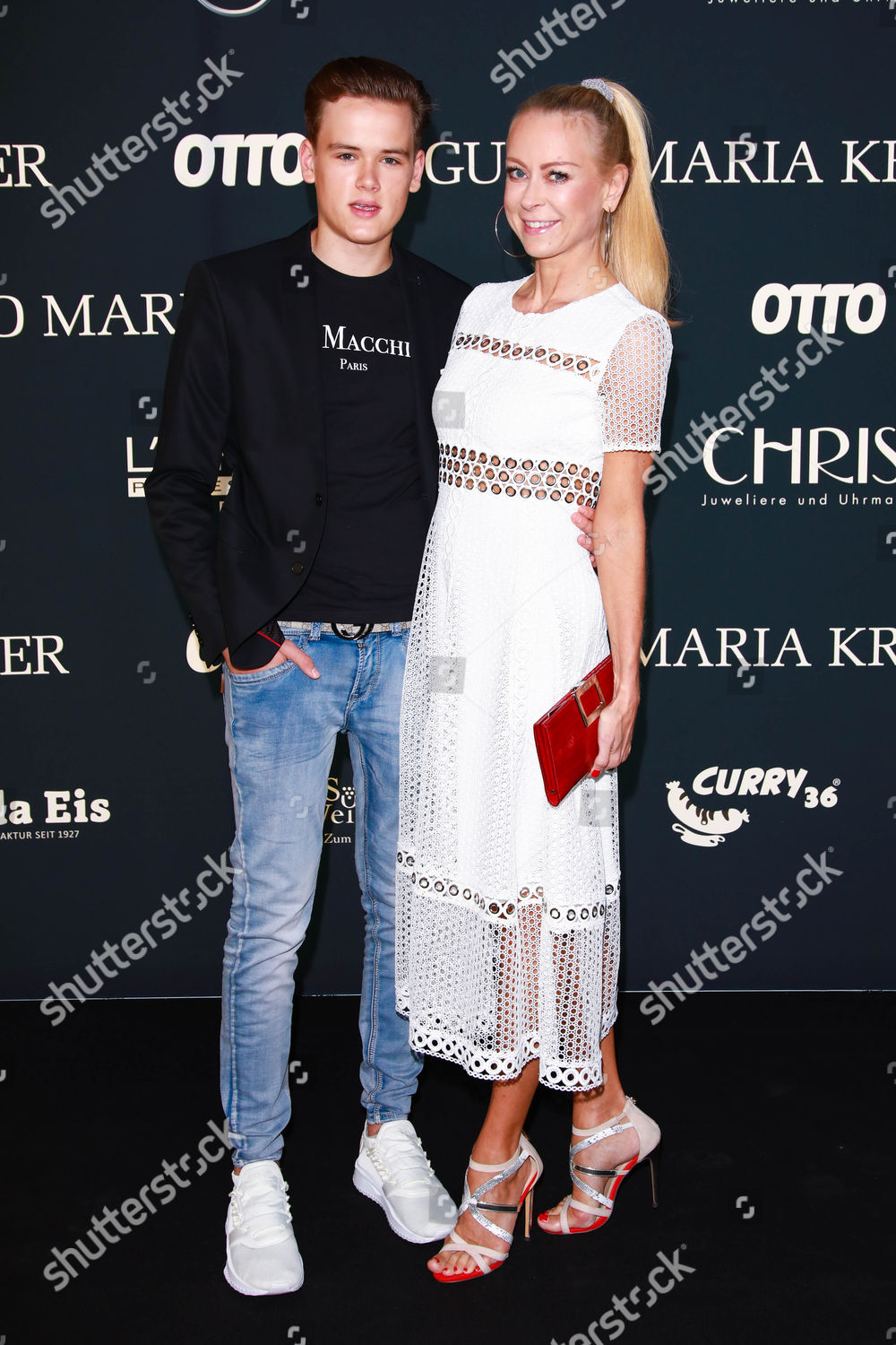 Jenny Elvers Mit Sohn Paul Editorial Stock Photo Stock Image Shutterstock