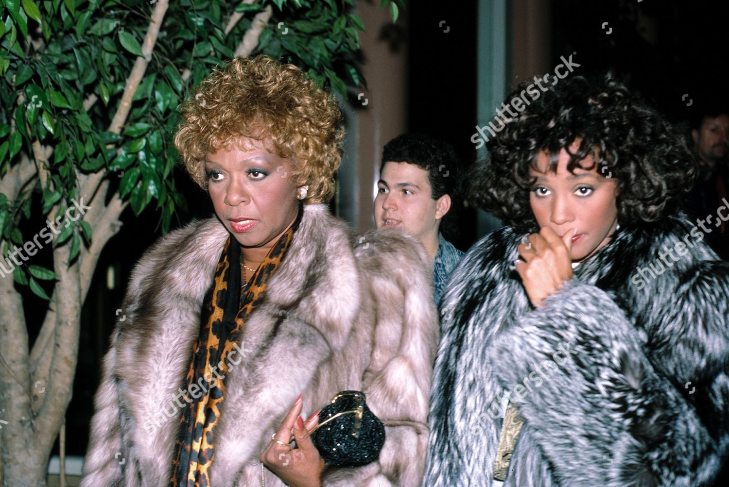 Whitney Houston Her Mom Cissy Houston Leaving Editorial Stock Photo ...