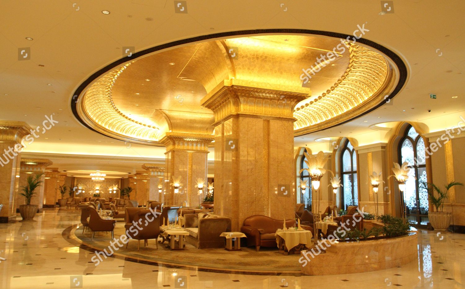 Emirates Palace Luxury Hotel Abu Dhabi United Redaktionelles
