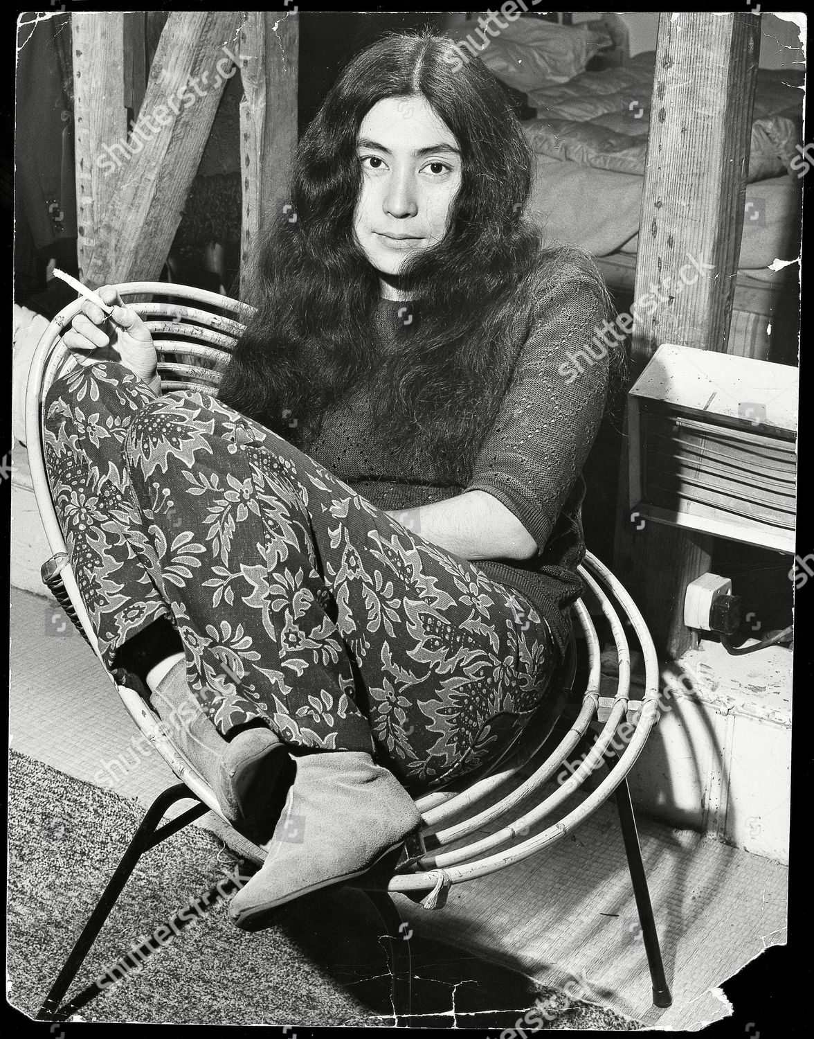 Yoko Ono Avantgarde Artist Widow John Lennon Editorial Stock Photo