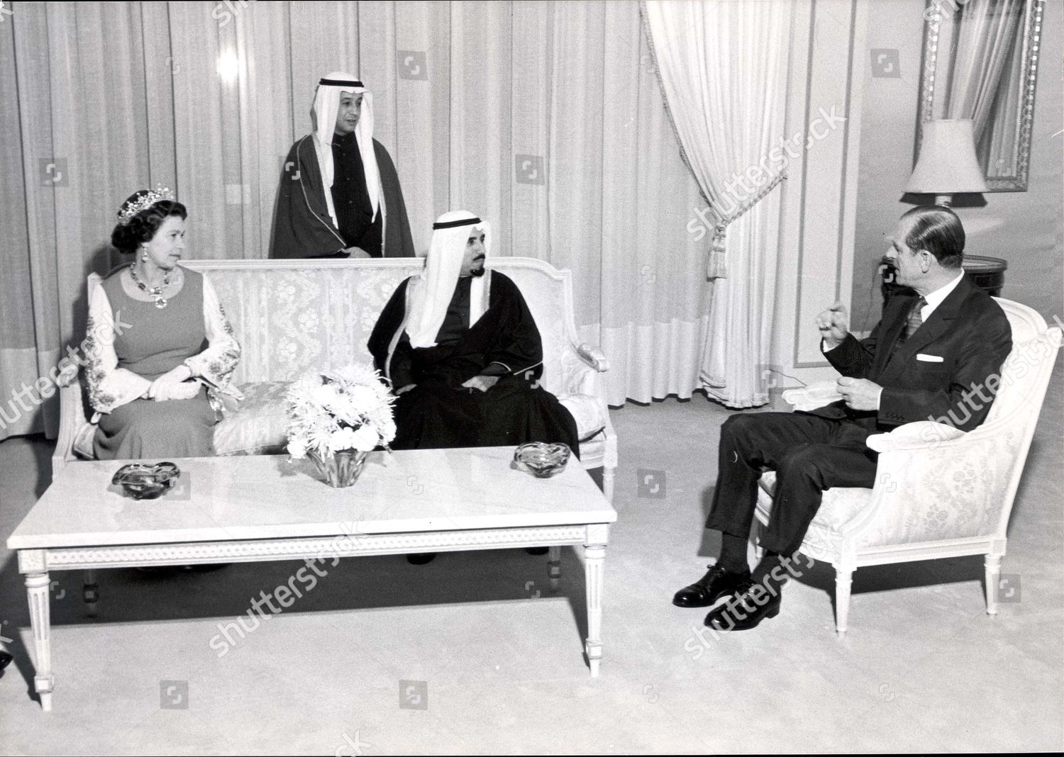 Royal Tour Middle East 1979 Queen Editorial Stock Photo - Stock Image ...