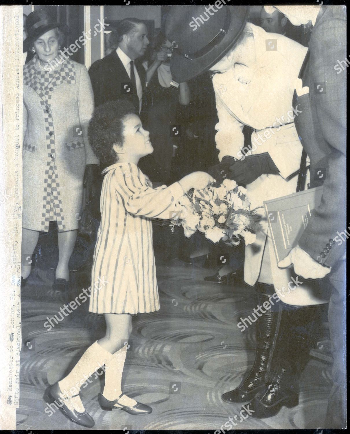 Princess Anne Now Princess Royal February Editorial Stock Photo - Stock ...