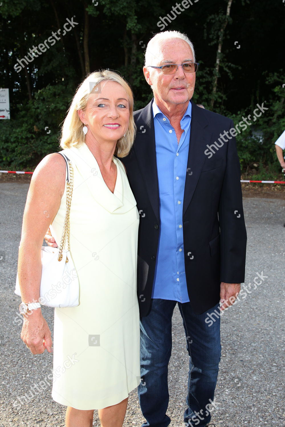 Franz Beckenbauer Mit Ehefrau Heidi Beckenbauer Editorial Stock Photo ...