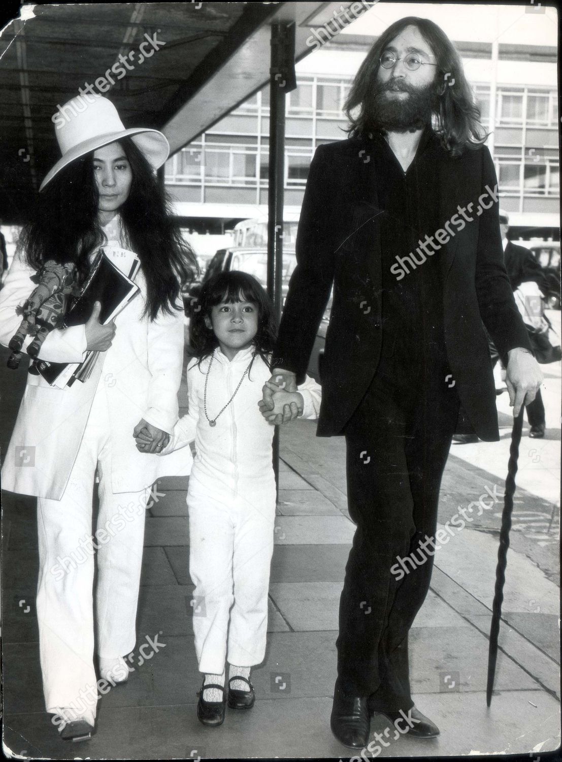 John Lennon Pictured His Wife Yoko Ono Editorial Stock Photo - Stock