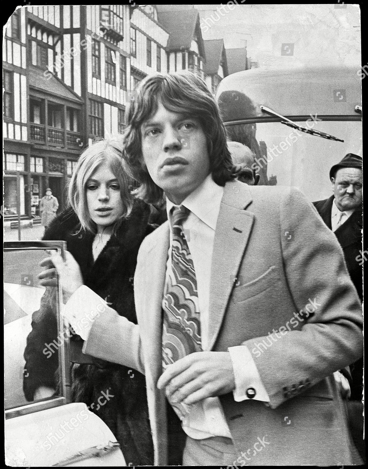 Mick Jagger Marianne Faithfull Pleaded Not Guilty Editorial Stock Photo Stock Image Shutterstock