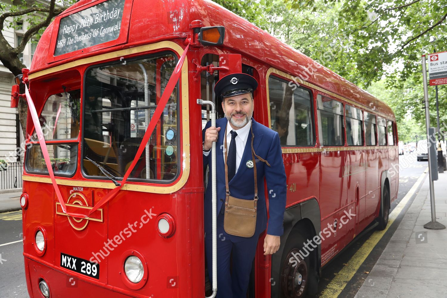 Comedian Author David Walliams Dressed Bus Editorial Stock Photo ...