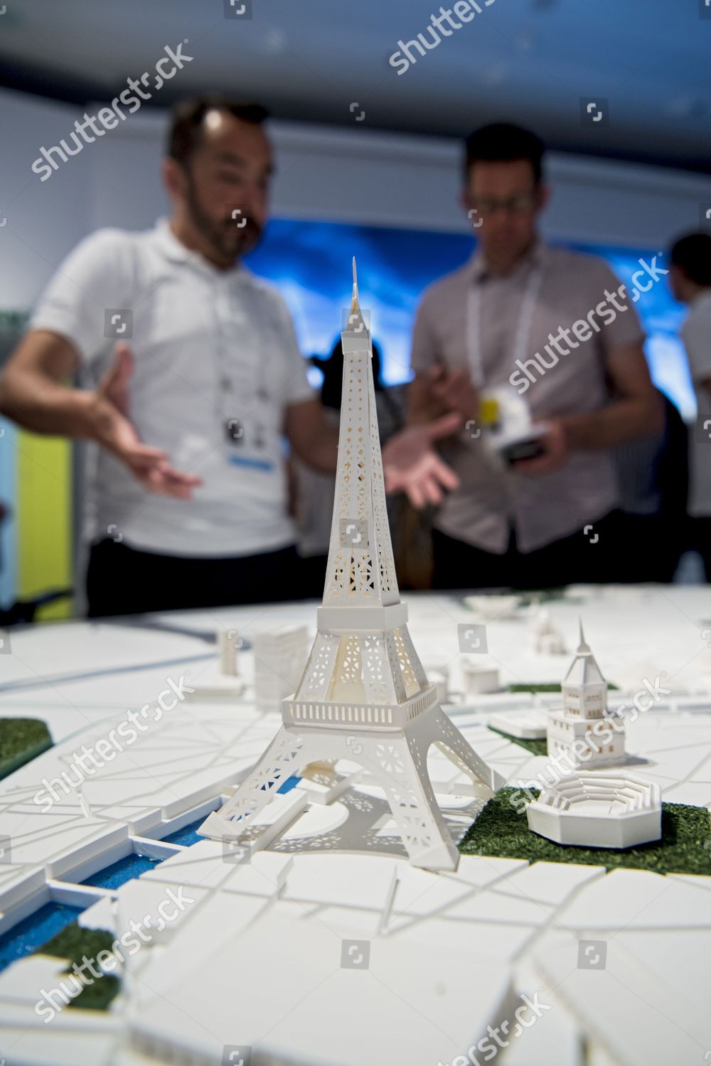 Model Aera Paris 2024 Eiffel Tower Editorial Stock Photo - Stock Image | Shutterstock