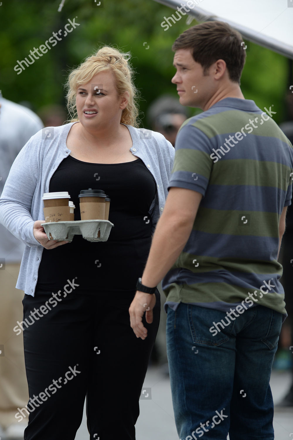 Rebel Wilson Adam Devine Editorial Stock Photo Stock Image Shutterstock